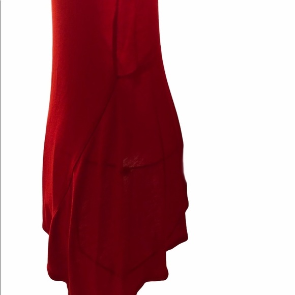 Red Valentine’s Shirt Top by Ultra Flirt - Picture 3 of 4